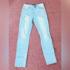 Fashion Nova Light Blue Skinny Jeans
